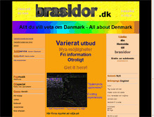 Tablet Screenshot of brasidor.dk